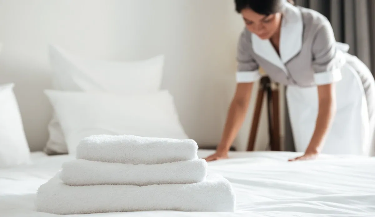 SAY GOODBYE TO MUNDANE CHORES: OUR WEEKLY HOUSEKEEPING SERVICE PUTS IN THE WORK TO HELP MAINTAIN YOUR HOME IN SPOTLESS CONDITION. THE HOUSEKEEPING SERVICE IS AVAILABLE THREE TIMES A WEEK AT SCOPE LANGSUAN AND ONCE A WEEK AT SCOPE PROMSRI.